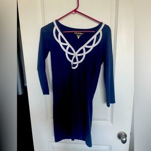 Lilly Pulitzer 3/4th sleeve dress. Great condition. Pima cotton.